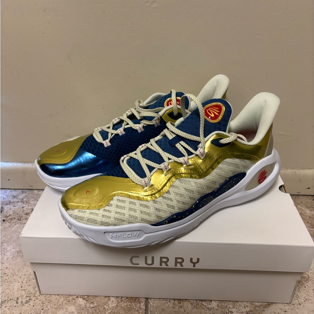 Under Armour Curry Flow 11 Champion Mindset 3026617-300 Basketball Size 16